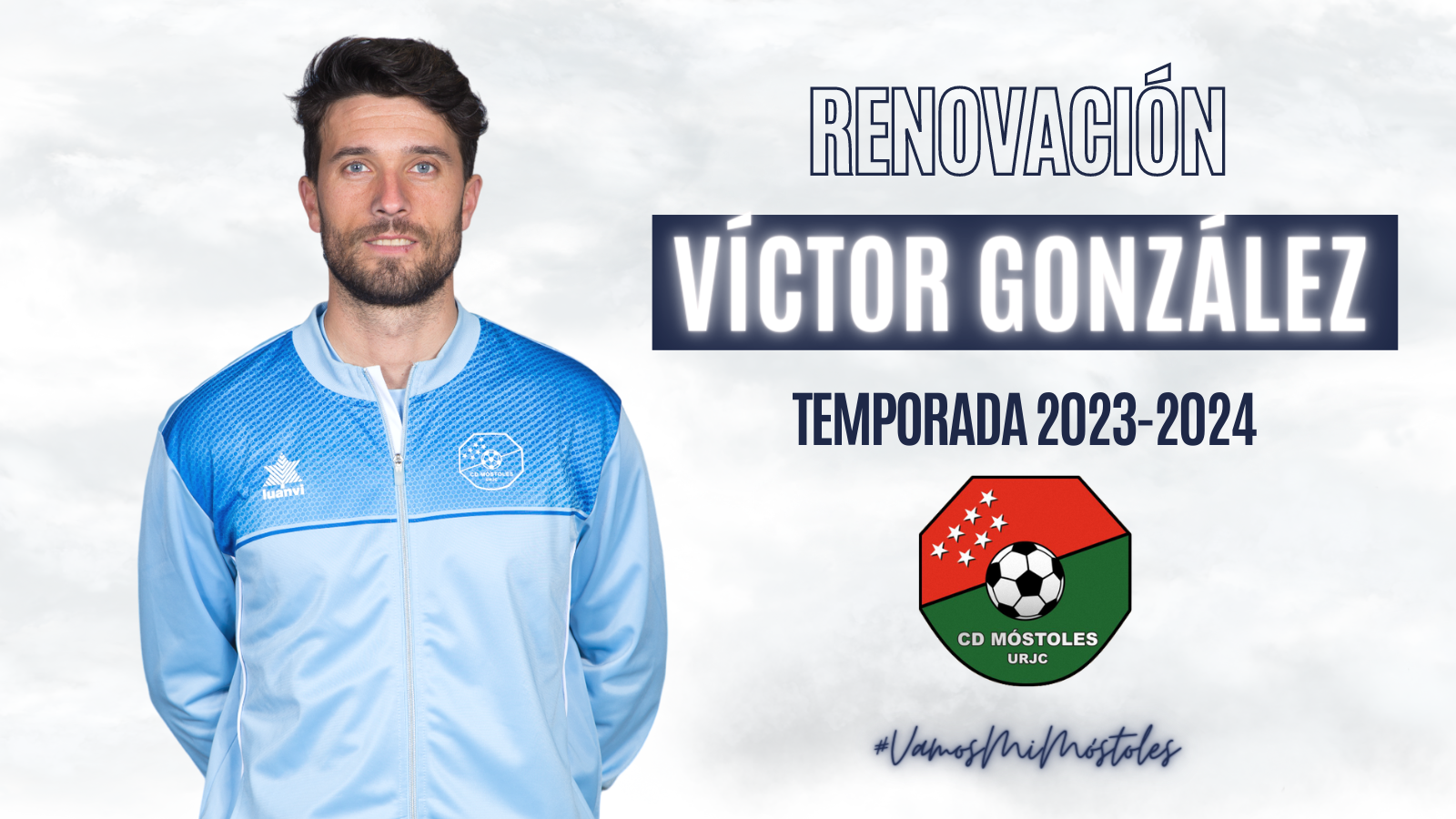 COMUNICADO OFICIAL  Víctor González continuará como técnico del Primer  Equipo la próxima temporada - C.D. Móstoles